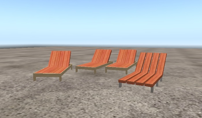 chairs - 6 prims each