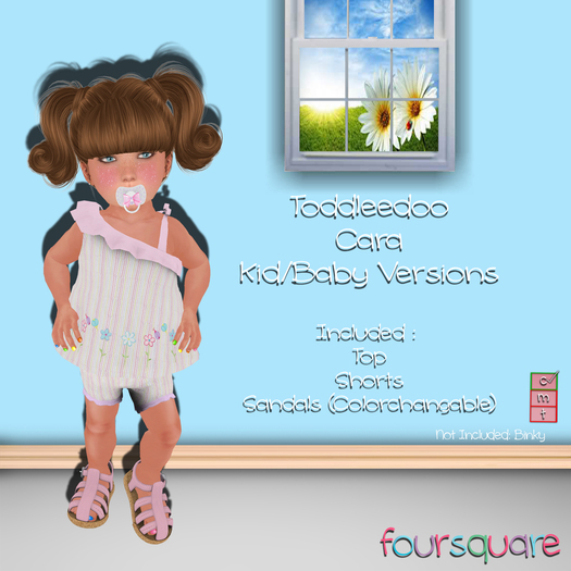 "FourSquare" Cara Toddleedo[BOXED]