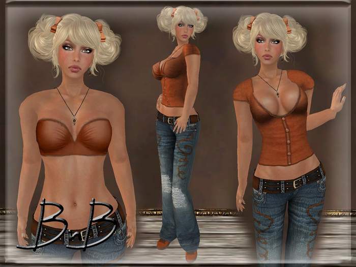 ::BnB:: Just for Fun~Fall~ mesh jean set with Lolas Tango appliers included