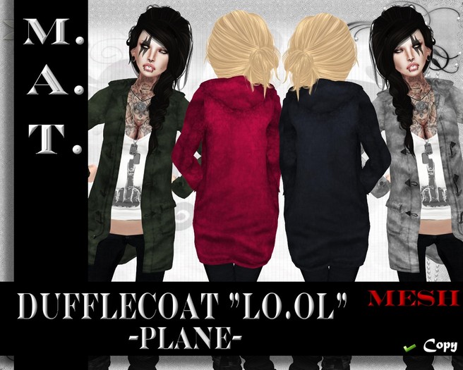 M.A.T. DEMO Dufflecoat "lO.Ol"
