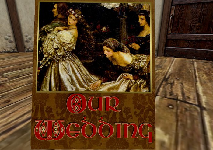 Boxed Medieval Wedding Photo Album One