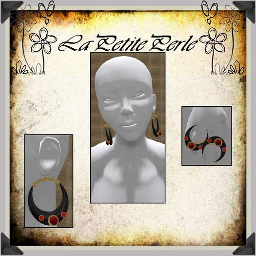 }*~.La Petite Perle.~*{ Earrings Luna 2