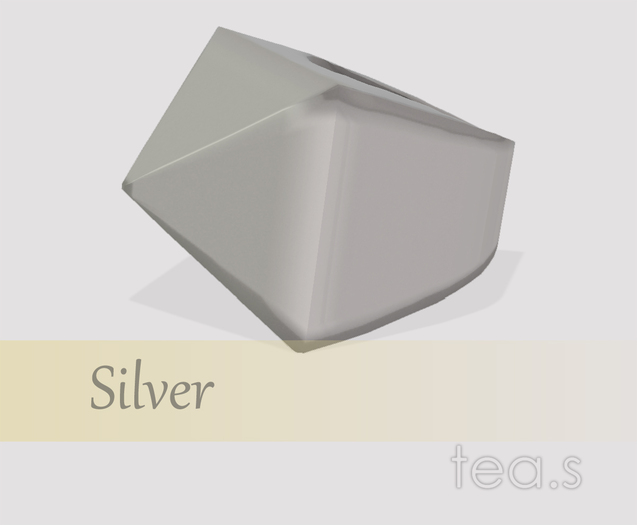[tea.s] Pyramid Ring - Silver