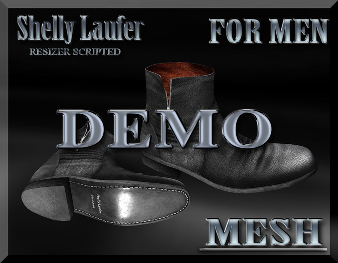 ::: Shelly Laufer INNOCENCE [BLACK] ::: For Men [DEMO] 