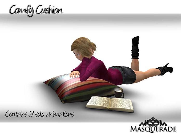 ~Masquerade~ Comfy Cushion