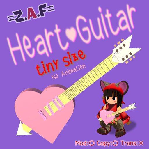 =Z.A.F= Heart Guitar