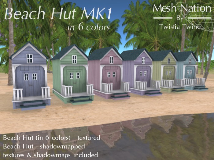 * Mesh Nation * FULL PERMISSIONS Beach Hut