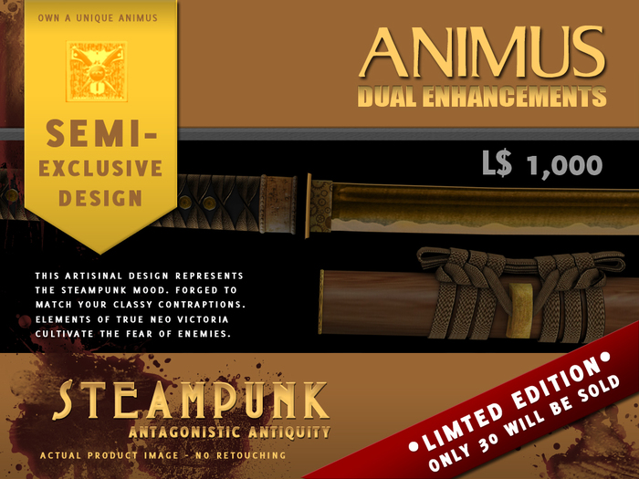 [:TCR:] Animus Style Add-on : STEAMPUNK v1.0
