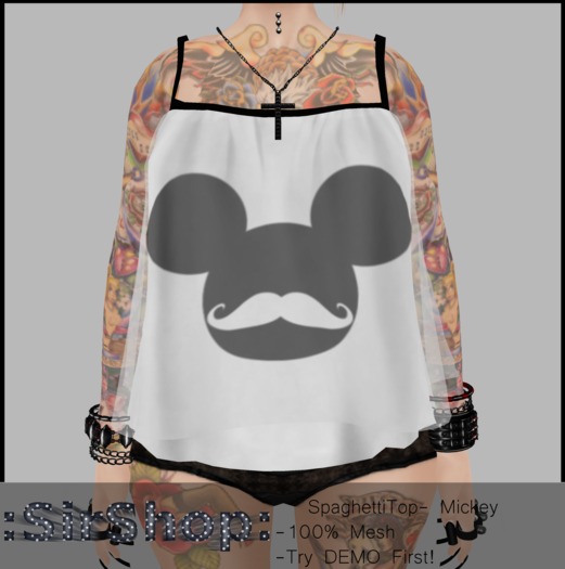 :SirShop: SpaghettiTop- Mickey