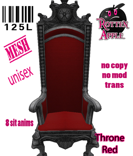 ..::Rotten Apple::.. Mesh Throne Red
