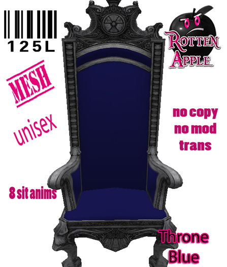 ..::Rotten Apple::.. Mesh Throne Blue