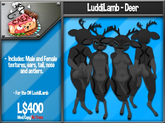 Black Deer - Luddilamb