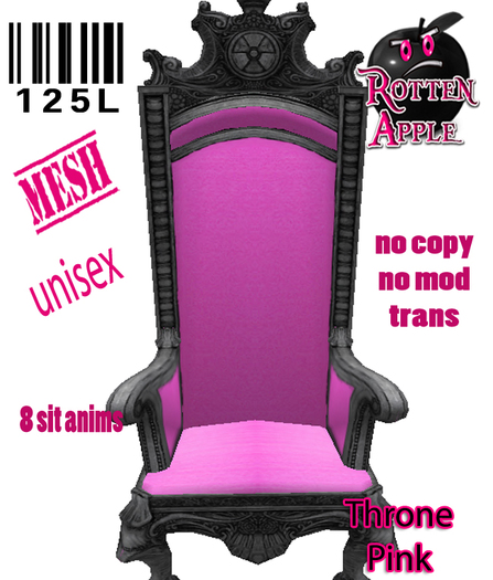 ..::Rotten Apple::.. Mesh Throne Pink