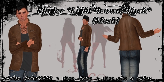 ^WSC^ Ringer *Light Brown* {Mesh}