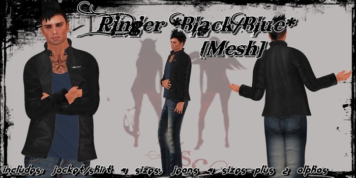 ^WSC^ Ringer *Black* {Mesh}