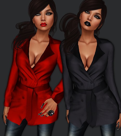 AngelRED - Mesh Pretty Little Liar Coat [DEMO]
