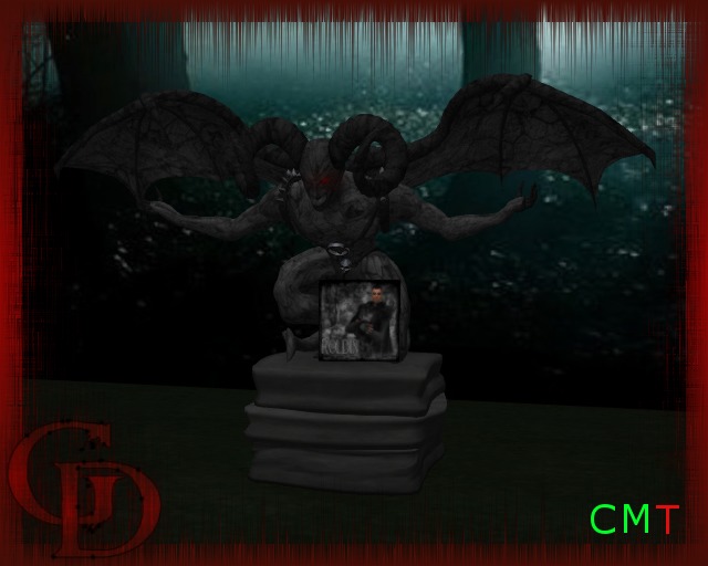 Gothic Desires: Dragon Profile Tip Jar