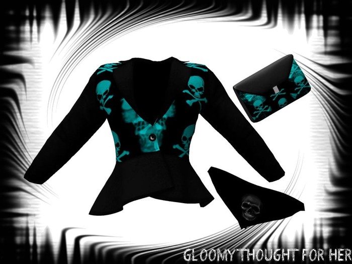 ^^GT^^ Pirate Skull  Azur Outfit