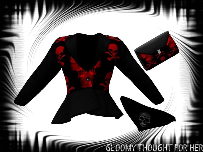 ^^GT^^ Pirate Skull red OutFit