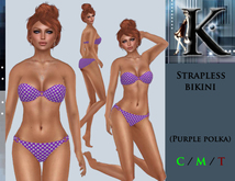 *Keresma* Bikini - Purple polka