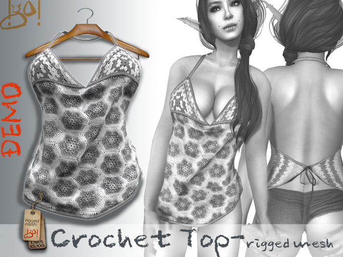 !gO! Crochet Top - DEMO (wear)