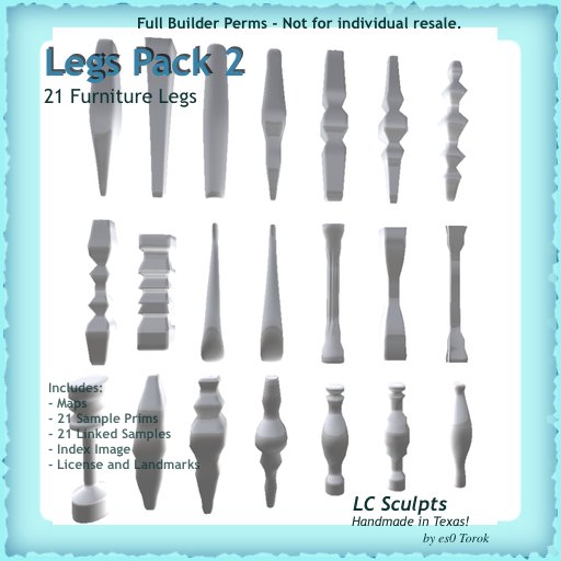 Furniture Legs Builder Box C4