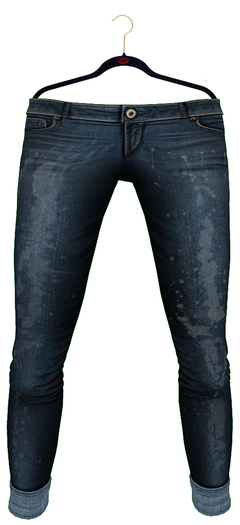 -FB- Rizzo Jeans Med Blue Worn