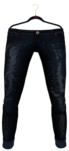 -FB- Rizzo Jeans Med Blue Worn