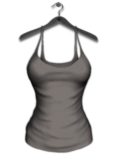 AngelRED - Mia Mesh Tank Top [GREY]