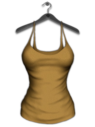 AngelRED - Mia Mesh Tank Top [BIEGE]