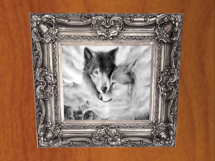 wolves framed