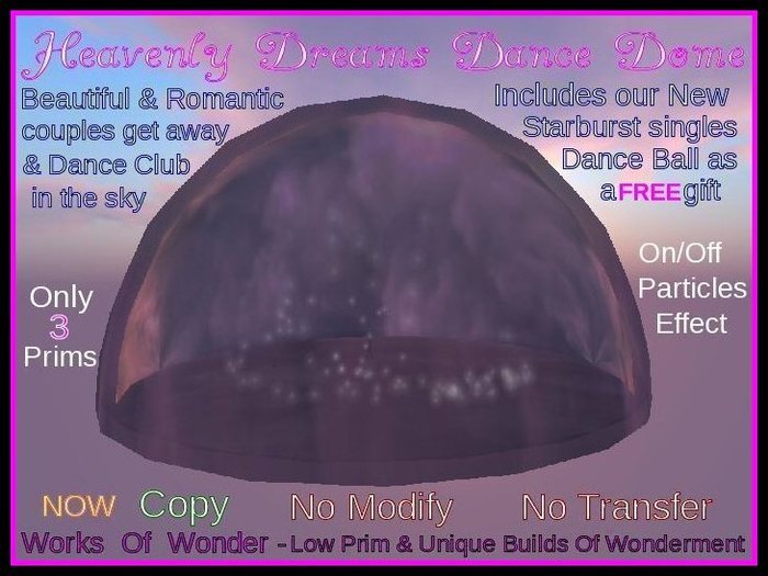Heavenly Dreams Dance Dome