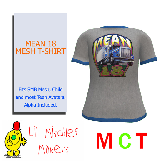 Mean 18 Mesh T-Shirt