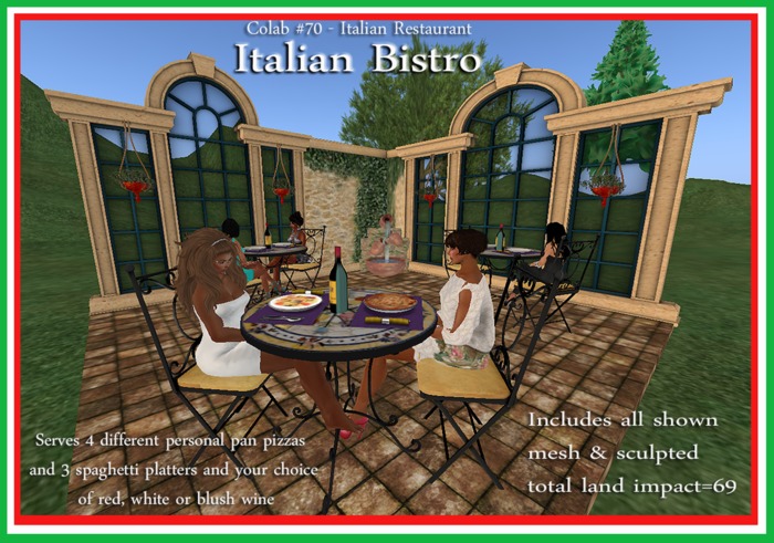 PDN: Colab 70 Italian Restaurant Boxed
