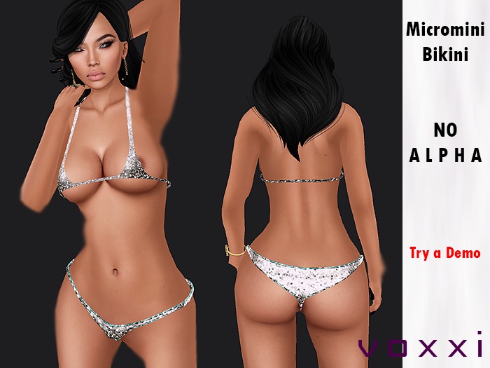 .::voxxi::. [Lex] Micromini Bikini Silver