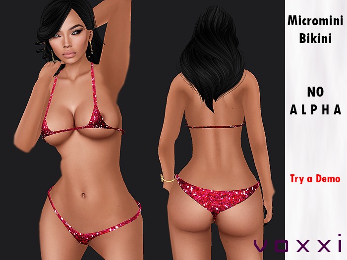 .::voxxi::. [Lex] Micromini Bikini Red