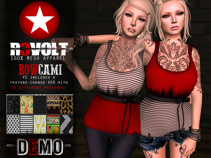[R3] - Bow Cami [V2] DEMO