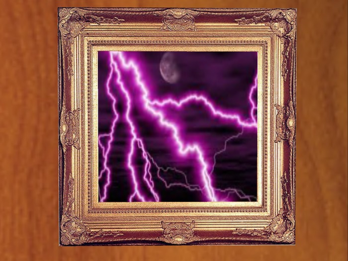 thunderstorm framed