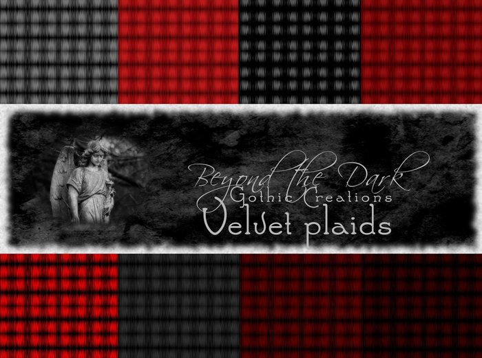 BTD Velvet plaids