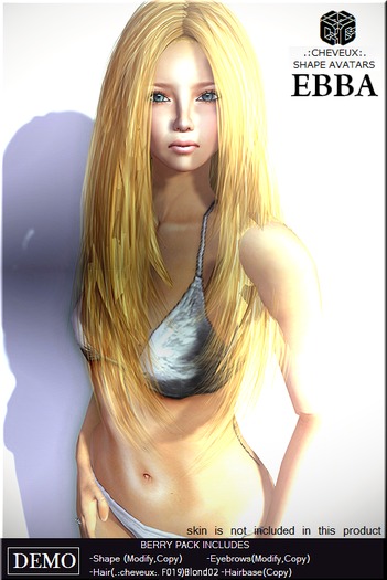 .:cheveux:.Shape AVATARS -EBBA-DEMO