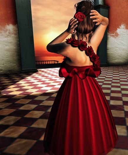 Chrysalis - Juliet mini dress - red