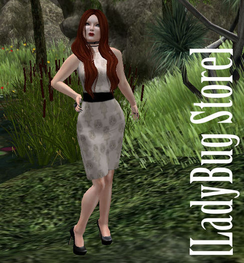 [LadyBug Store] Pencil Dress Kneeup Dolls