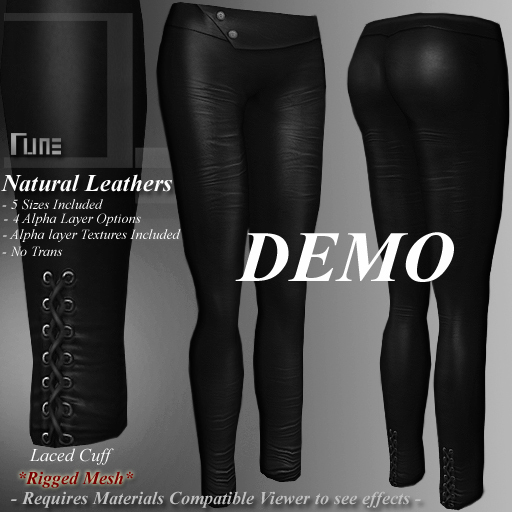DE Designs - Rune - Natural Leathers - DEMO