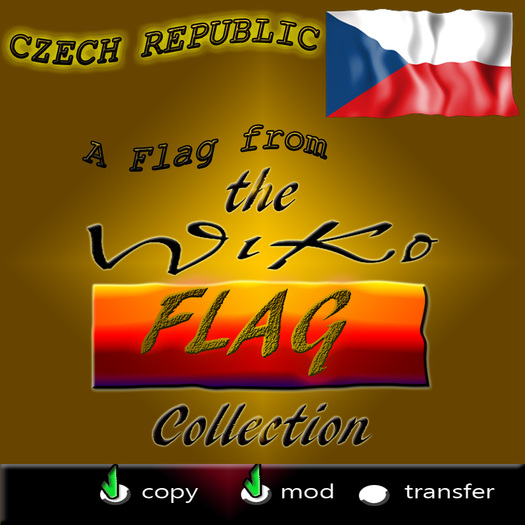 WIKO * FLAG CZECH REPUBLIC