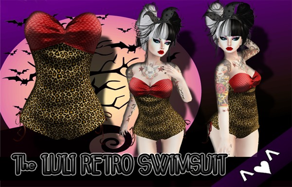 ^v^DRBC^v^ The Luli Retro Swimsuit