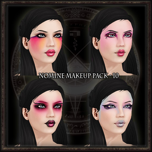 Nomine Tattoo Makeup Pack 10