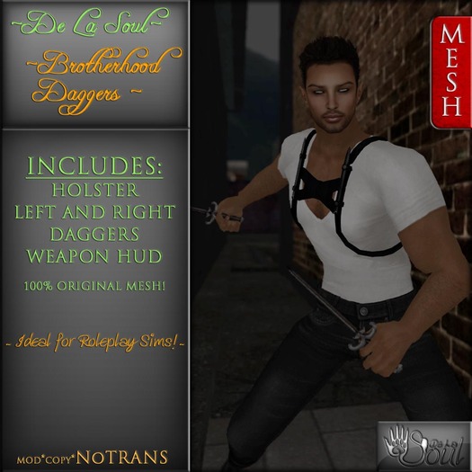 DLS~ Brotherhood Daggers