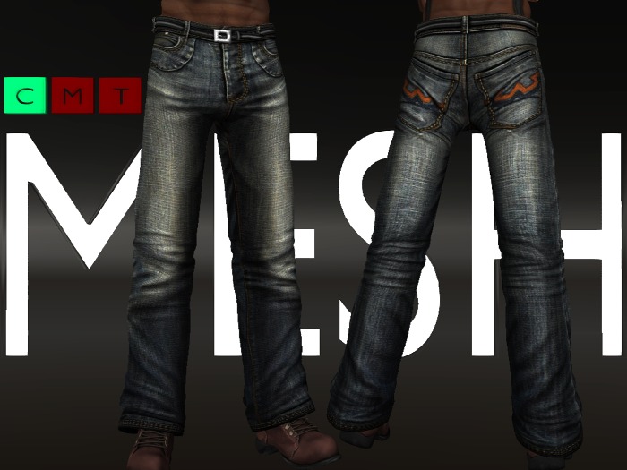 *S.D* Street Jeans & Rigged Belt - Plain *FULL Version*