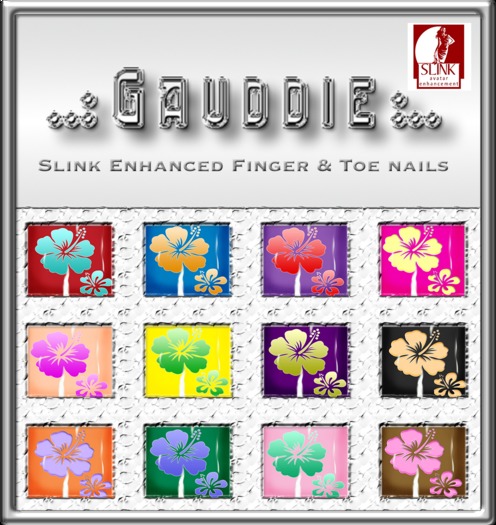 ..:GAUDDIE:..  {F/T Huds} Glitter Tips