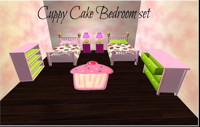 CUPPY CAKE BEDROOM SET